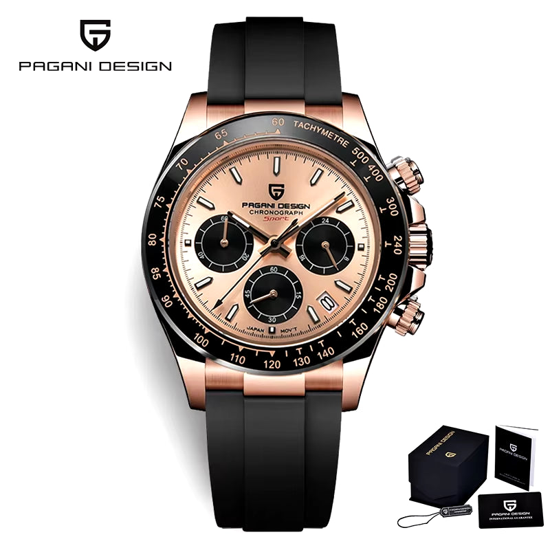 2026 New Men'S Watches Quartz Business Watch Mens Watches Top Brand Luxury Watch Men Chronograph VK63 Reloj Hombre
