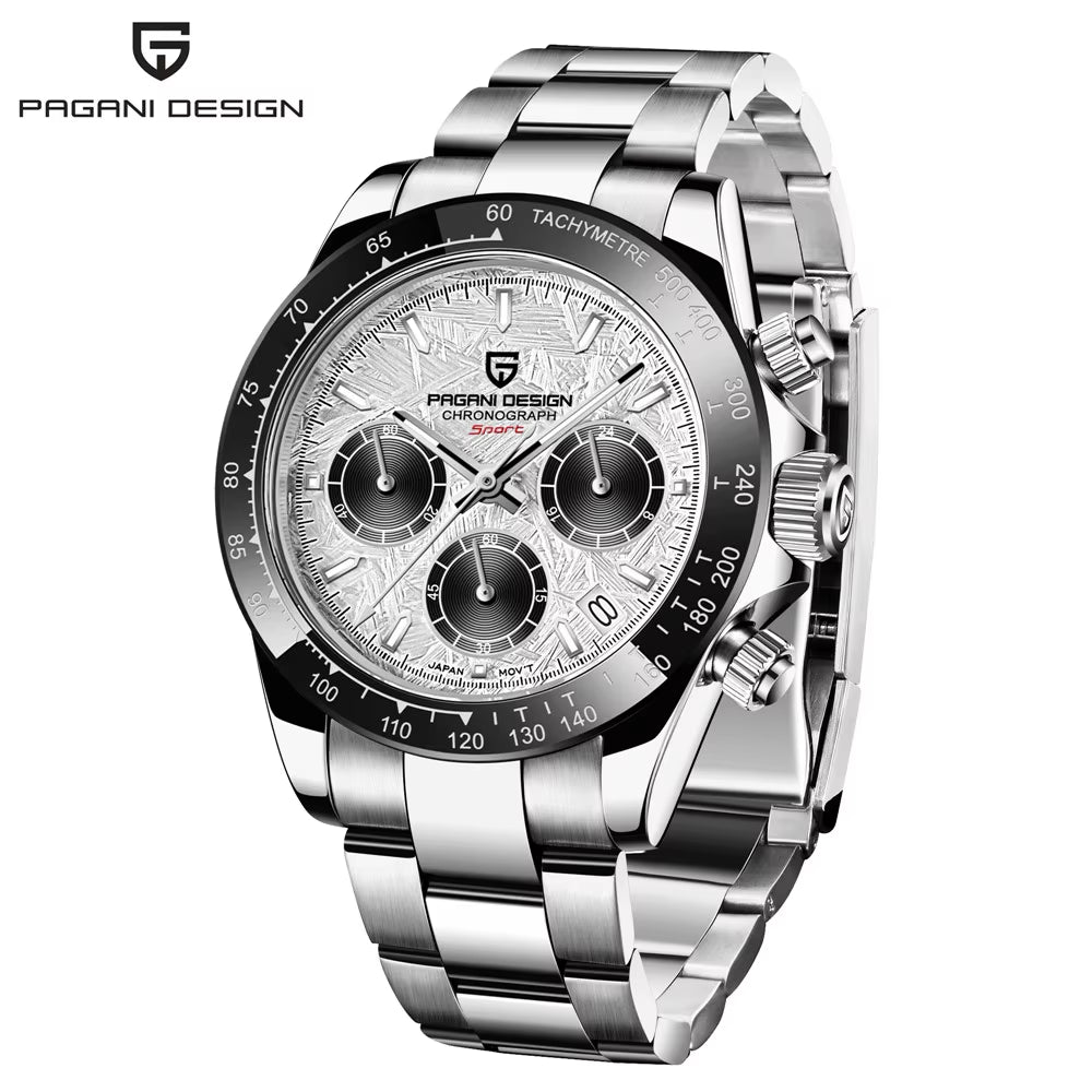 2026 New Men'S Watches Quartz Business Watch Mens Watches Top Brand Luxury Watch Men Chronograph VK63 Reloj Hombre