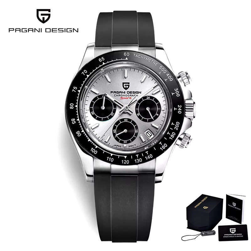 2026 New Men'S Watches Quartz Business Watch Mens Watches Top Brand Luxury Watch Men Chronograph VK63 Reloj Hombre